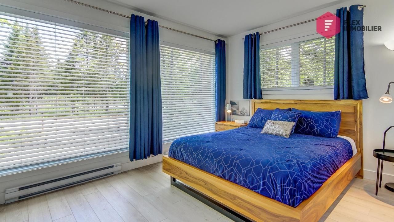 Le Bleu Bourgeois De Portneuf - Natural Elegance - Hot Tub, Sauna And Pool Pont-Rouge Ngoại thất bức ảnh