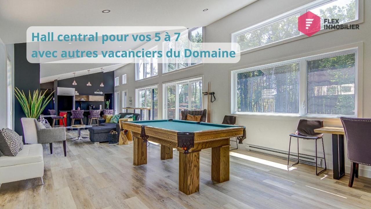 Le Bleu Bourgeois De Portneuf - Natural Elegance - Hot Tub, Sauna And Pool Pont-Rouge Ngoại thất bức ảnh